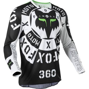 FOX 360 Jersey Nobyl | schwarz weiß | 28140-018