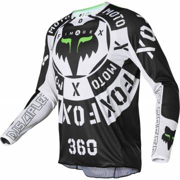 FOX 360 Jersey Nobyl | schwarz weiß | 28140-018