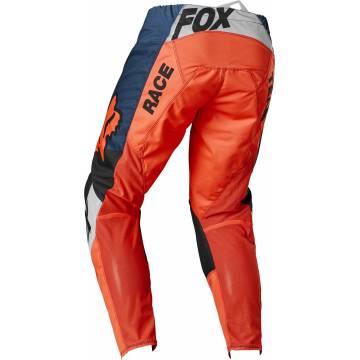 FOX 180 Motocross Hose Trice | grau orange | 26753-230 Ansicht Rückseite