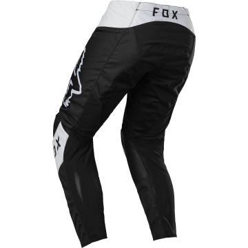 FOX 180 Kinder Motocross Hose Lux | schwarz weiß | 28183-001 Ansicht Rückseite