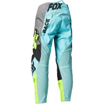FOX 180 Kinder Motocross Hose Trice | grau blau | 26755-176 Ansicht Rückseite