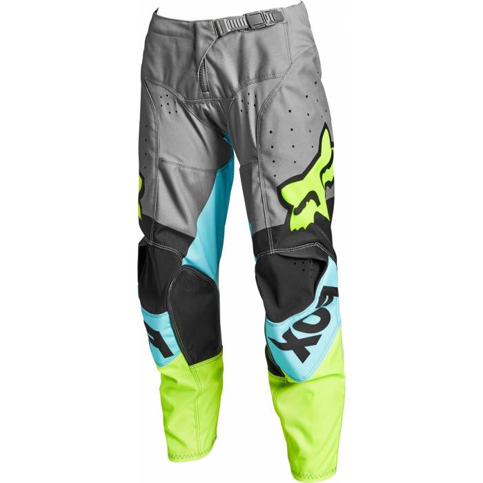 FOX 180 Kinder Motocross Hose Trice | grau blau | 26755-176