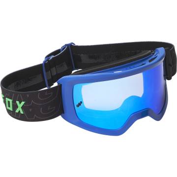 FOX MTB/MX Brille Main Peril | schwarz blau | 28064-002-OS Blue