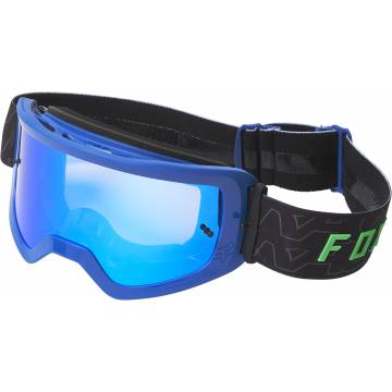 FOX MTB/MX Brille Main Peril | schwarz blau | 28064-002-OS