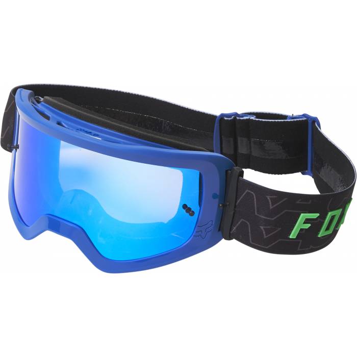 FOX MTB/MX Brille Main Peril | schwarz blau | 28064-002-OS