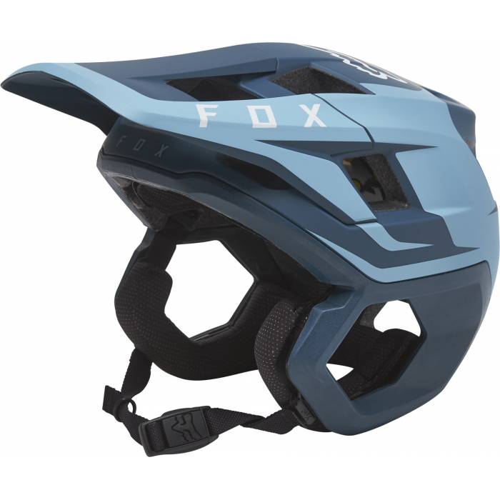 FOX Dropframe Pro MTB Helm | hell-/dunkelblau | 28420-098