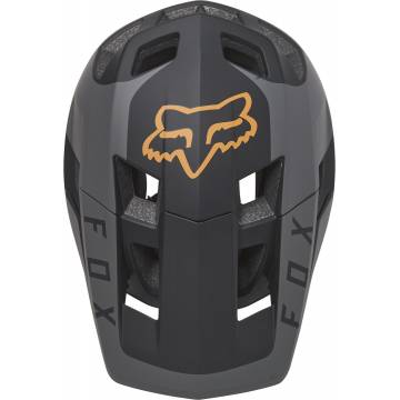 FOX Dropframe Pro MTB Helm | hell-/dunkelgrau | 28420-595 Größe M