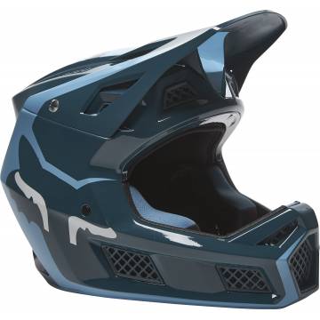 FOX MTB Downhill Helm RPC Niteeyez | hell-/dunkelblau | 28673-098 Slate Blue