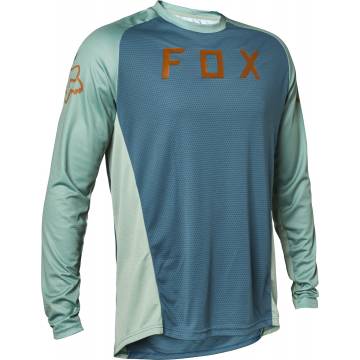 FOX MTB Jersey Defend | langarm | blau | 27292-098