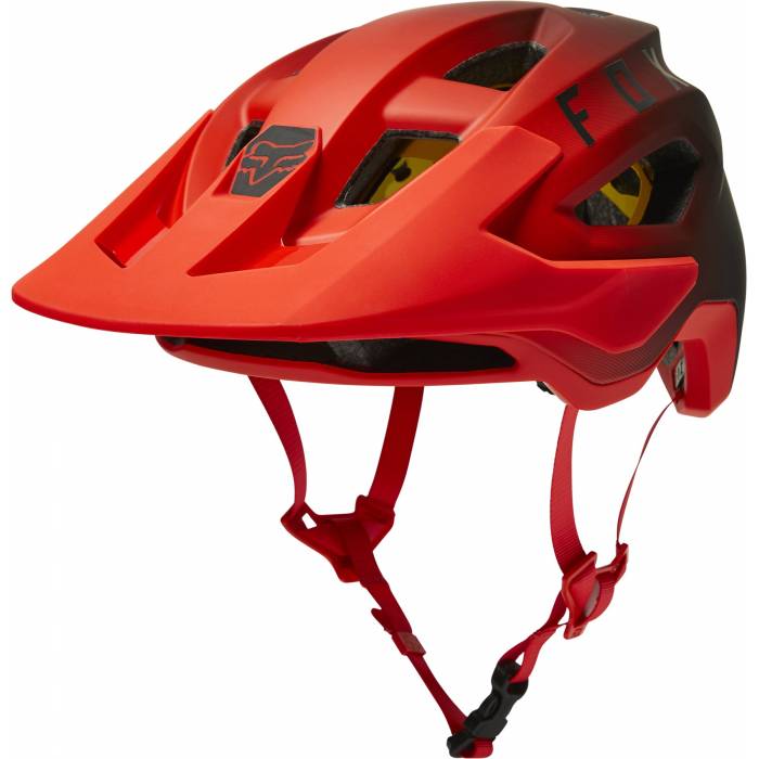 FOX Speedframe MIPS MTB Helm | rot schwarz | 26840-110 Größe M