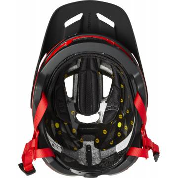 FOX Speedframe Pro MTB Helm | schwarz rot | 26801-017
