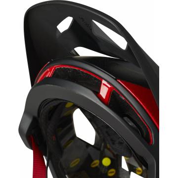FOX Speedframe Pro MTB Helm | schwarz rot | 26801-017