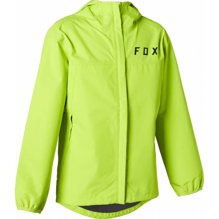 FOX Kinder MTB Regenjacke Ranger 2.5L Water | neon gelb | 27396-130