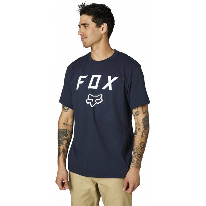 FOX Legacy T-Shirt Moth | dunkelblau | 24578-329 Midnigth