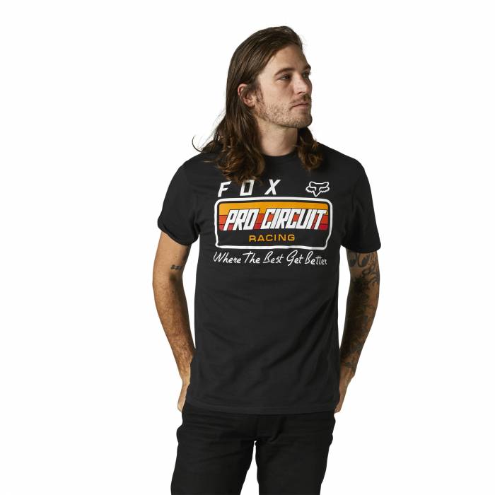 FOX Premium T-Shirt Pro Circuit | schwarz | 28327-001 Premium SS Tee