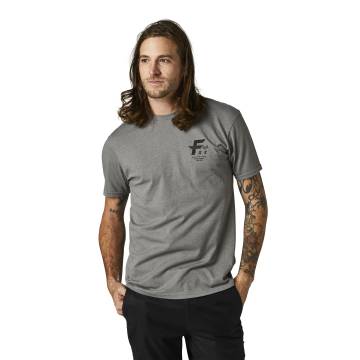 FOX Premium T-Shirt Big F | grau | 28326-185 Größe XL