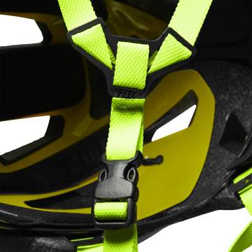 FOX Kinder MTB Helm Mainframe | neon gelb | 29217-130