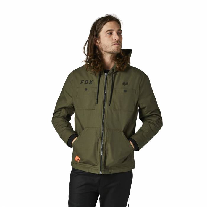 FOX Herren Winterjacke Mercer | olivgrün | 28588-111 Olive Green