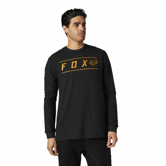 FOX Langarmshirt Pinnacle Thermal | schwarz | 28568-001 Men