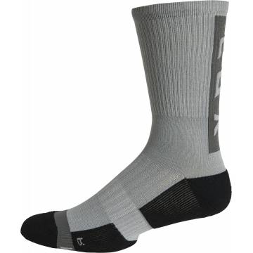 FOX MTB Socken Ranger Cushion Lunar | 8" lang | grau | 28493-097