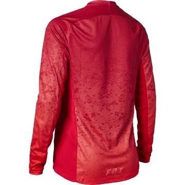 FOX MTB Damen Jersey Defend Lunar | langarm | rot | 28675-307 Berry Punch