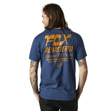 FOX T-Shirt Remastered | dunkelblau | 28555-203 Dark Indigo