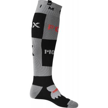 FOX Kniesocken Nobyl | grau schwarz | 28162-172 Steel Gray