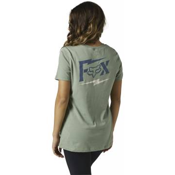 FOX Damen T-Shirt Pushin Dirt | grün | 28251-221 Seige