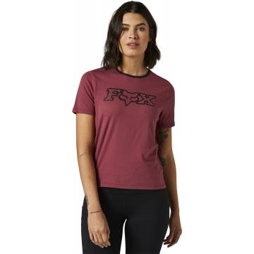 FOX Damen T-Shirt Kickstart | bordeaux | 26658-298 Größe M