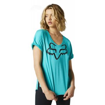 FOX Damen T-Shirt Boundary | türkis | 25718-176 Womens SS Tee