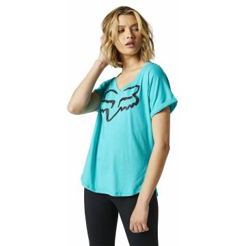 FOX Damen T-Shirt Boundary | türkis | 25718-176 Größe M