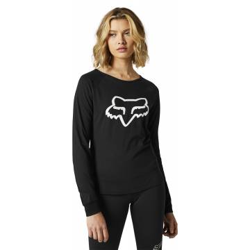 FOX Damen Langarmshirt Boundary | schwarz | 25746-001 Womens LS Tee