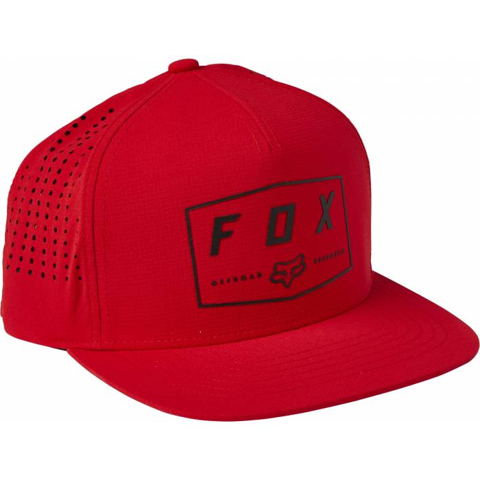 FOX Kappe Badge | Snapback | rot | 28583-122 Men Hat