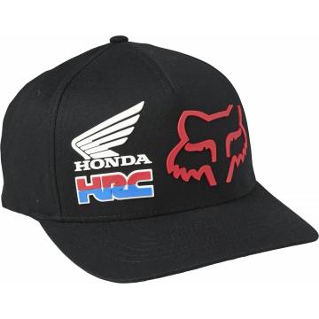 FOX Kappe Honda | Flexfit | schwarz | 28341-001 Men Hat