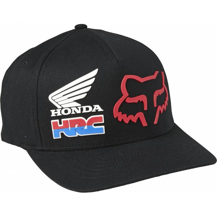 FOX Kappe Honda | Flexfit | schwarz | 28341-001 Men Hat