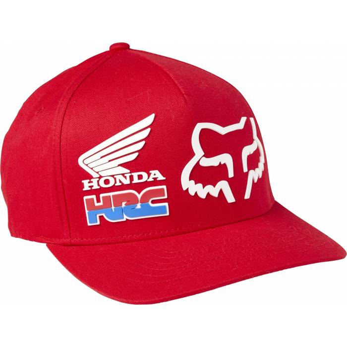 FOX Kappe Honda | Flexfit | rot | 28341-003 Men Hat