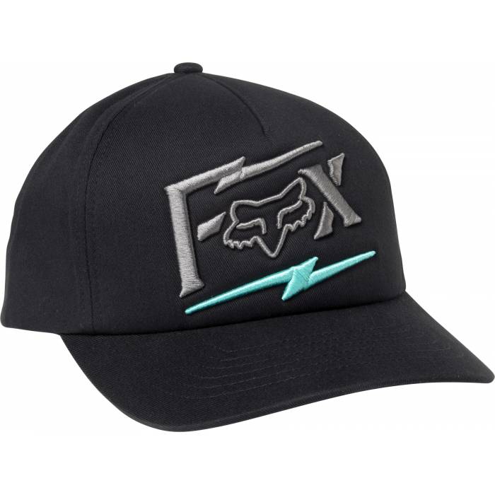 FOX Damen Kappe Pushin Dirt | Snapback | schwarz | 28700-001 Womens Hat