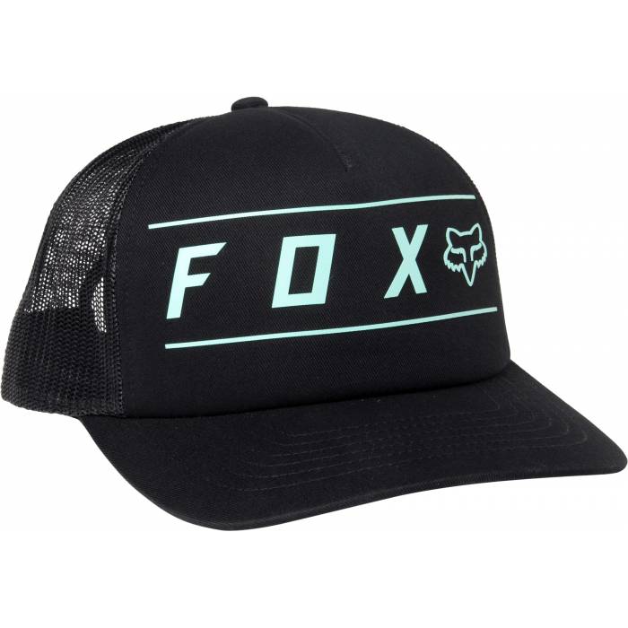 FOX Damen Kappe Pinnacle Trucker | Snapback | schwarz türkis | 28701-001 Womens Hat