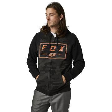 FOX Zip Hoodie Badger | schwarz camo | 28313-247 Kapuzenpullover