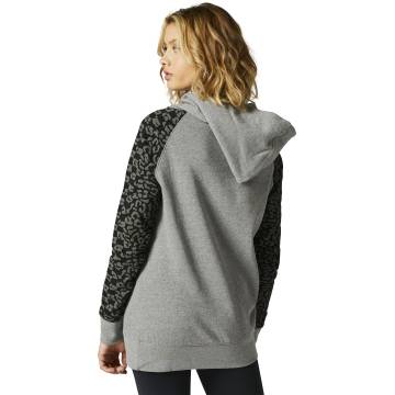 FOX Damen Hoodie Society | grau | 28211-185 Pullover Fleece Womens