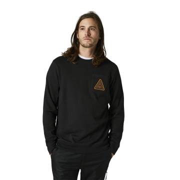 FOX Pullover Shinbone | schwarz | 28688-001 Crew Fleece Men