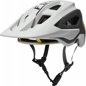 Fox Speedframe Pro MTB Helm mit Brille braun