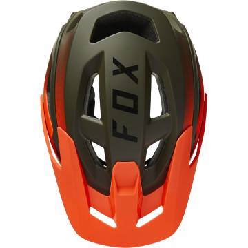 FOX Speedframe Pro MTB Helm Fade | olivgrün rot | 29463-099 Olivgreen