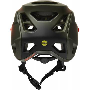 FOX Speedframe Pro MTB Helm Fade | olivgrün rot | 29463-099 Größe S
