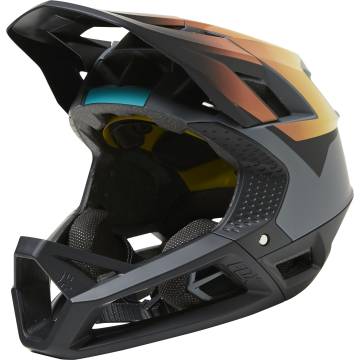 FOX Proframe MTB Helm Graphic 2 | schwarz | 29598-001 Fullface Helm