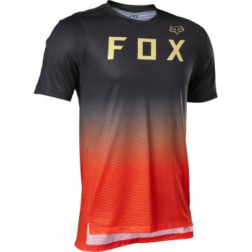 FOX MTB Jersey Flexair | kurzarm | neon rot schwarz | 29559-110 Fluorescent Red