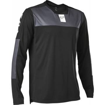 FOX MTB Jersey Defend Foxhead | langarm | schwarz | 28988-001 Black