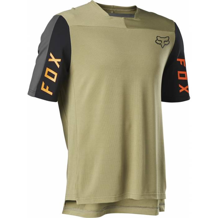 FOX MTB Jersey Defend Pro | kurzarm | olivgrün | 29320-374 Bark