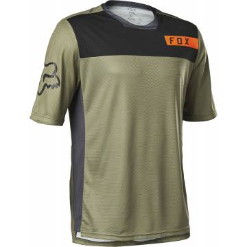 FOX MTB Jersey Defend Moth | kurzarm | olivgrün | 29319-374 Bark