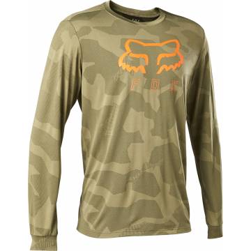 FOX MTB Jersey Ranger DR | langarm | olivgrün | 28863-374 Bark